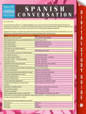 cover image of Spanish Conversation